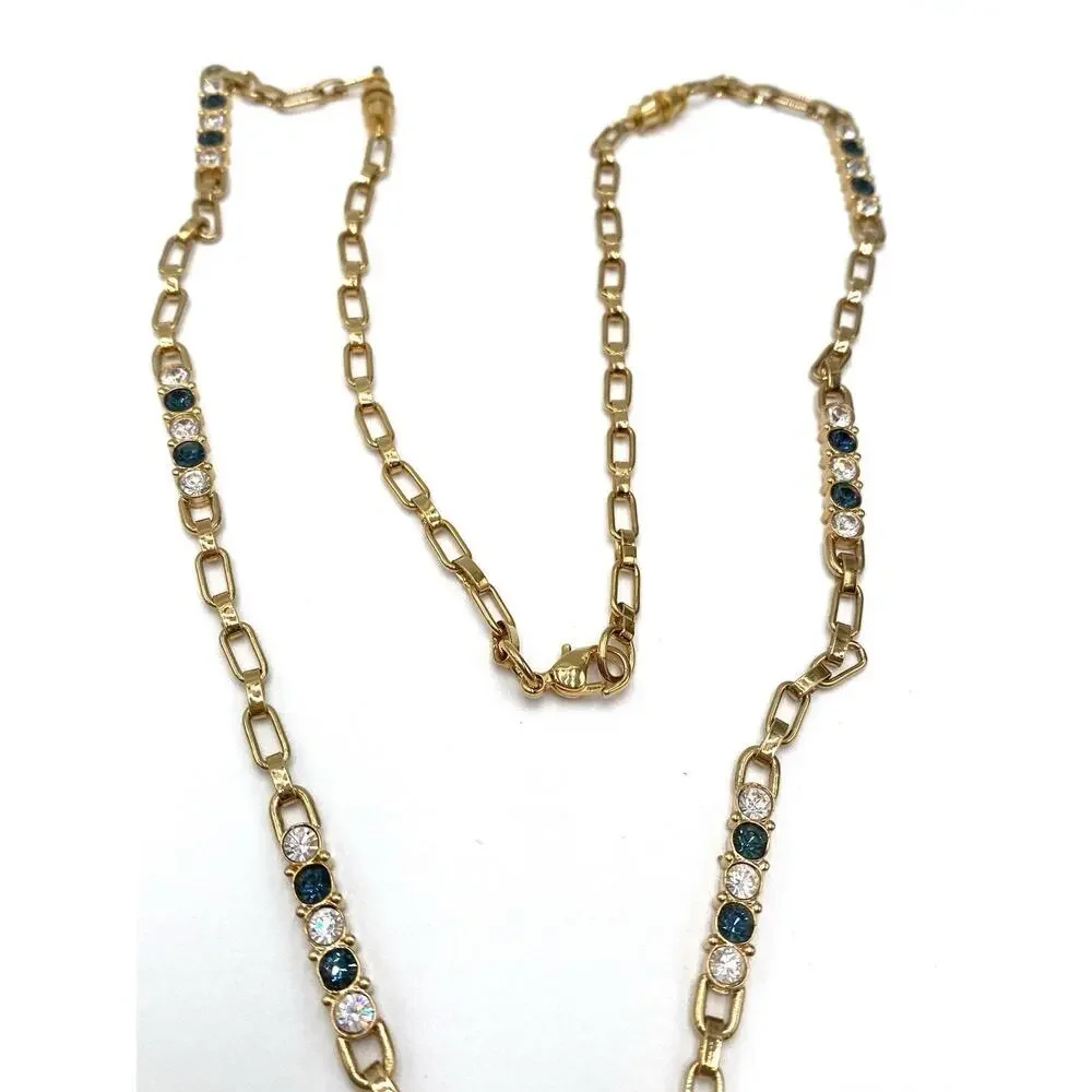 JBK Jackie Kennedy Camrose & Cross Vintage Necklace Convertible Estate Jewelry